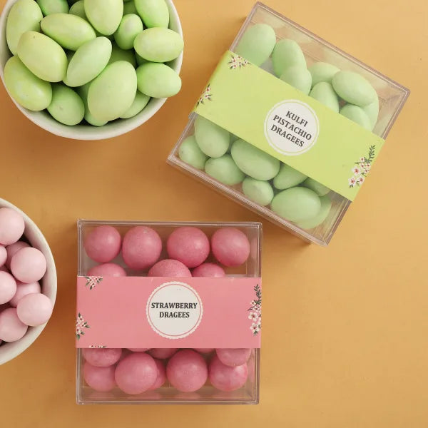 Pink And Green Sweet Treats Hamper