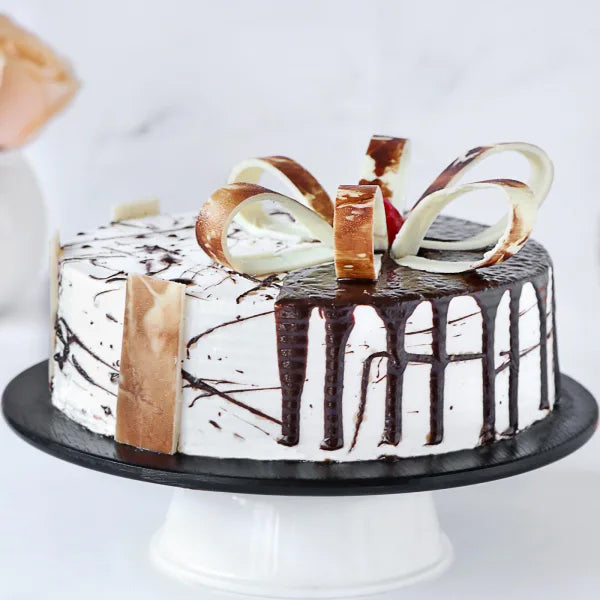 Designer Chocolate Vanilla Cake