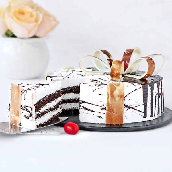 Designer Chocolate Vanilla Cake
