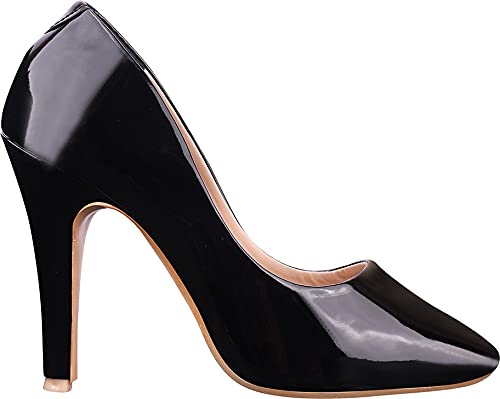 Womens/Girls Solid Stiletto Pumps