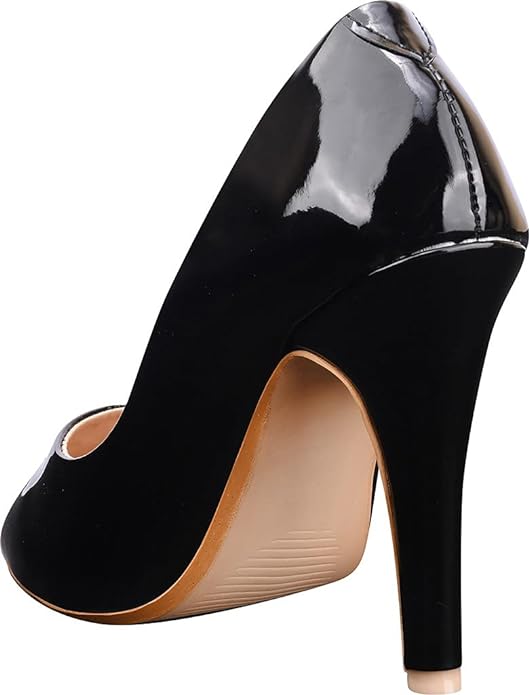 Womens/Girls Solid Stiletto Pumps