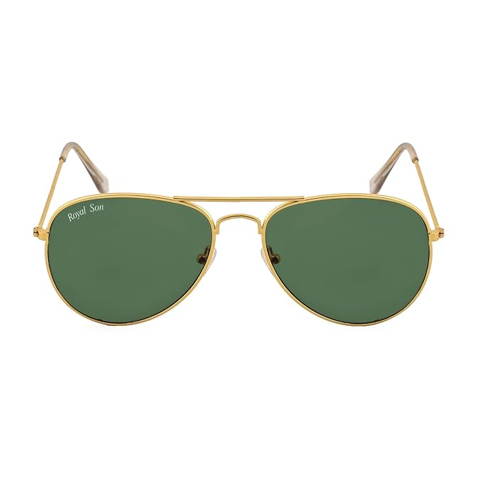 ROYAL SON UV Protected Aviator Unisex Sunglasses