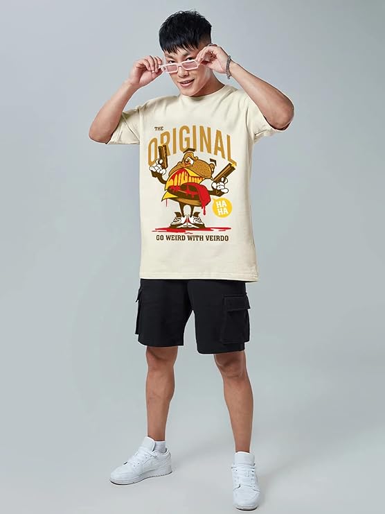 Graphic Print Collection Tee for Men