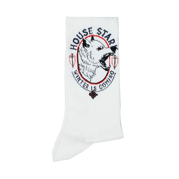 White & Black Socks