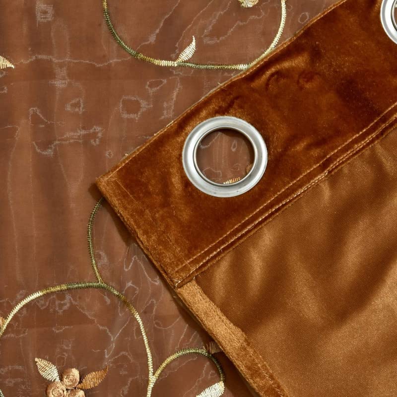 Dashing Fabrics Double Curtains