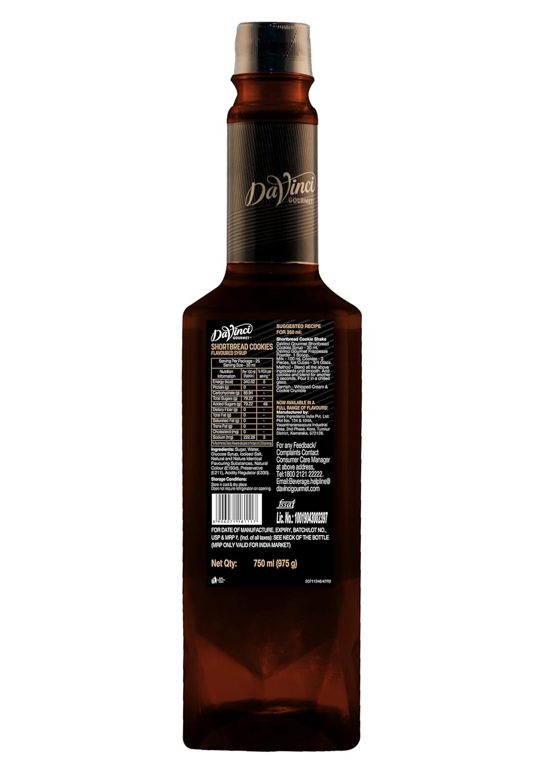 Shortbread Cookie Syrup