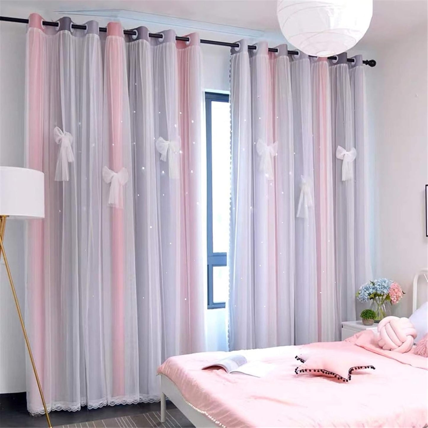 Yancorp Room Double Curtains