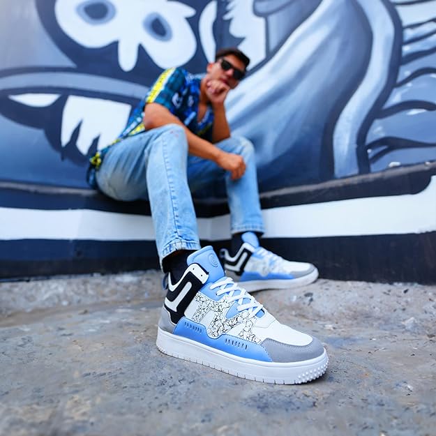 Jolly Men's Fashion Mid-Top Sneakers