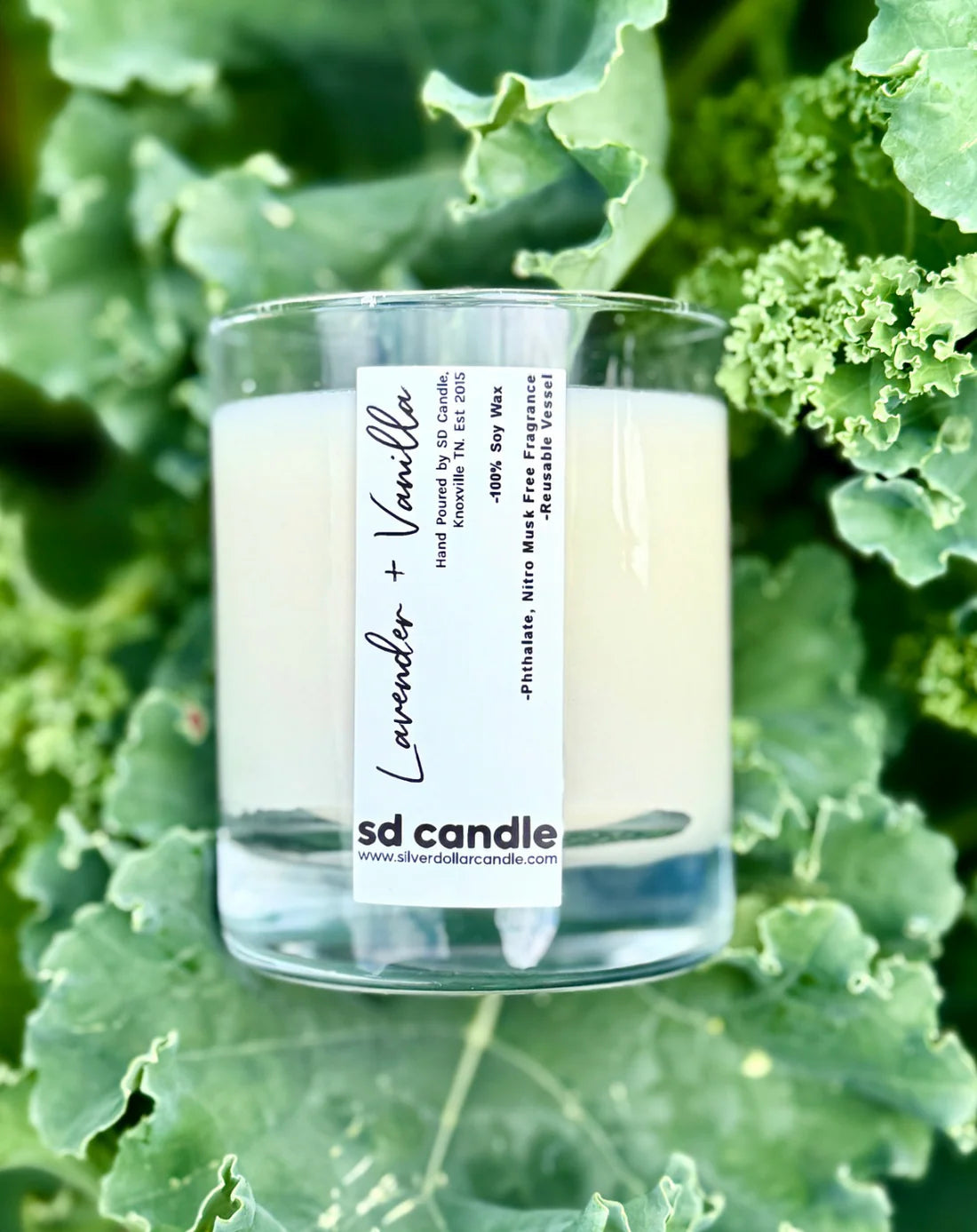 Lavender + Vanilla Soy Candle