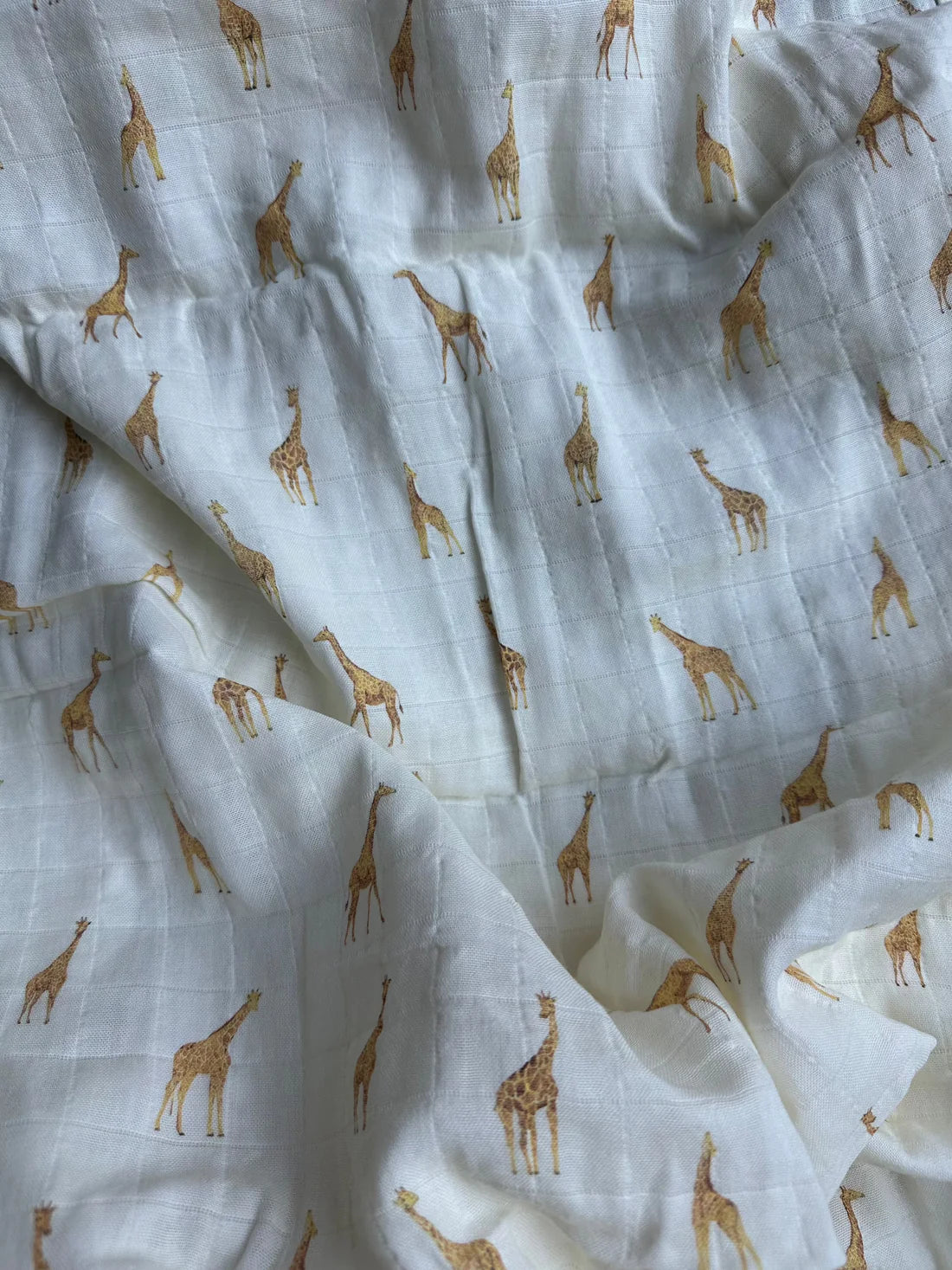 Organic Cotton Muslin Swaddle Blanket
