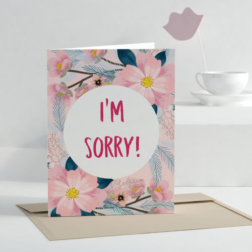 Apology Card