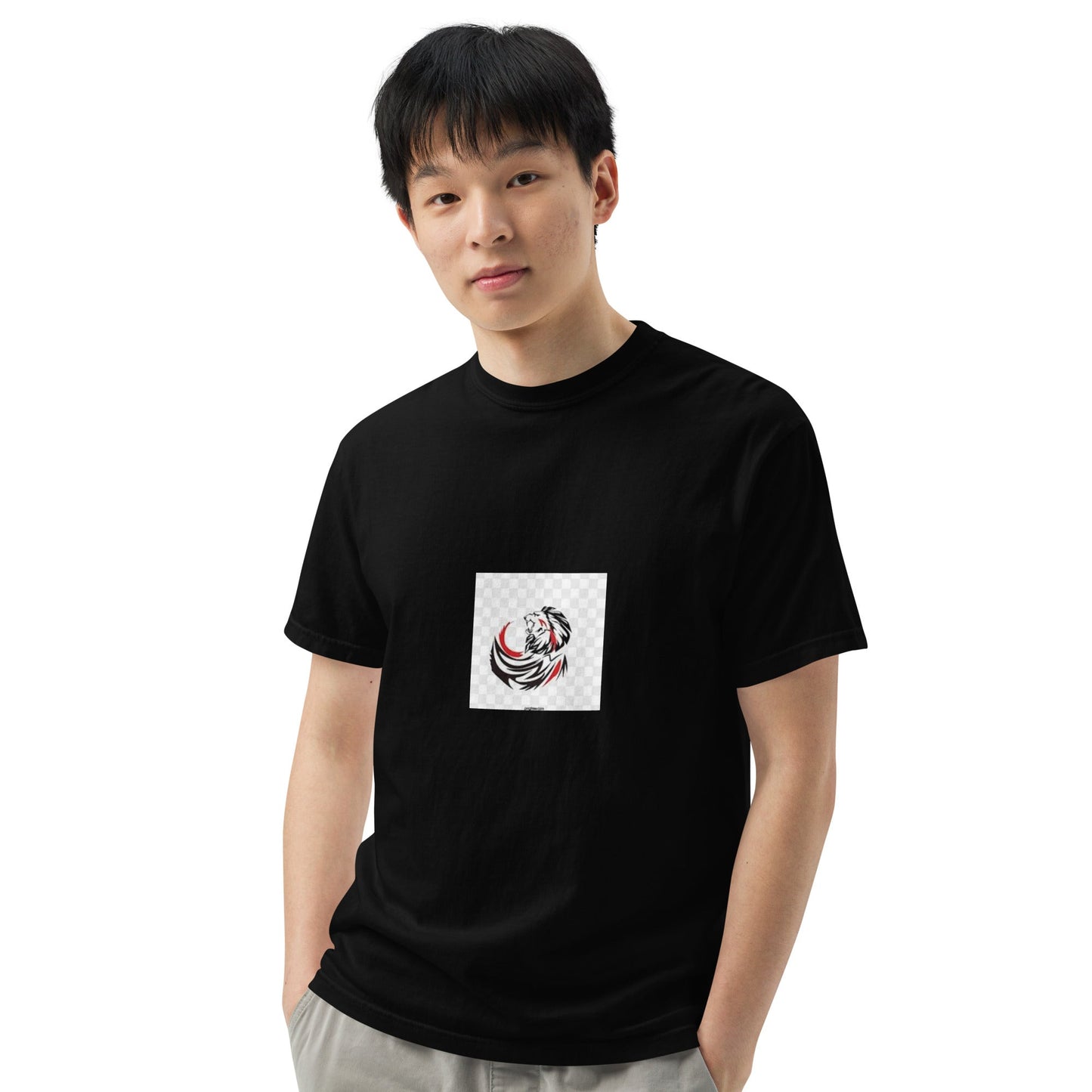 Unisex garment-dyed heavyweight t-shirt