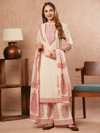 Ethnic Mirror Kurta Set