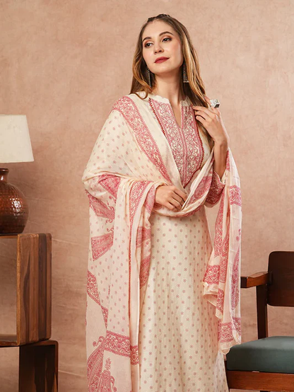 Ethnic Mirror Kurta Set