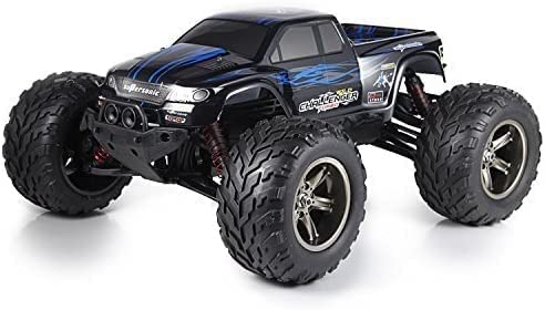 KIPIT Hobby Grade 1:16 Scale Remote Control Truck, 4WD Top Speed 40+ Kmh All Terrains Electric Toy Off Road RC Truck Vehicle Car Crawler with 1 Rechargeable Batterie for Boys Kids and Adults, Multi