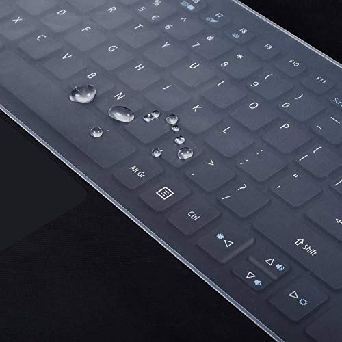 LS LAPSTER Quality Assured Universal Silicone 15.6" Keyboard Protector Skin|| Keyboard Dust Cover|| Keyboard Skin for 15.6" Laptop| 15.6" Keyguard