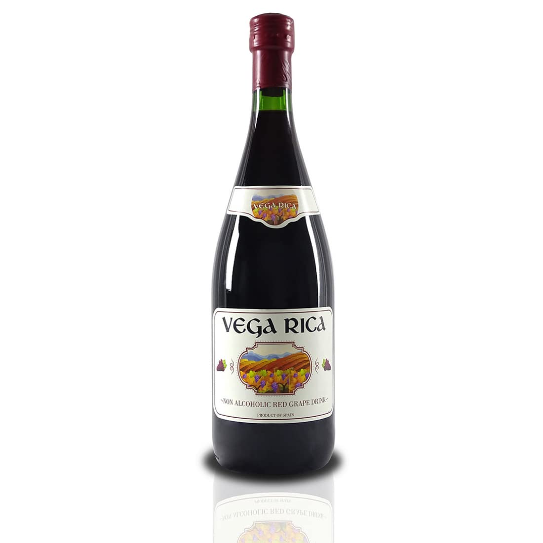 Vega Rica Non-Alcoholic Red Wine, 1 L