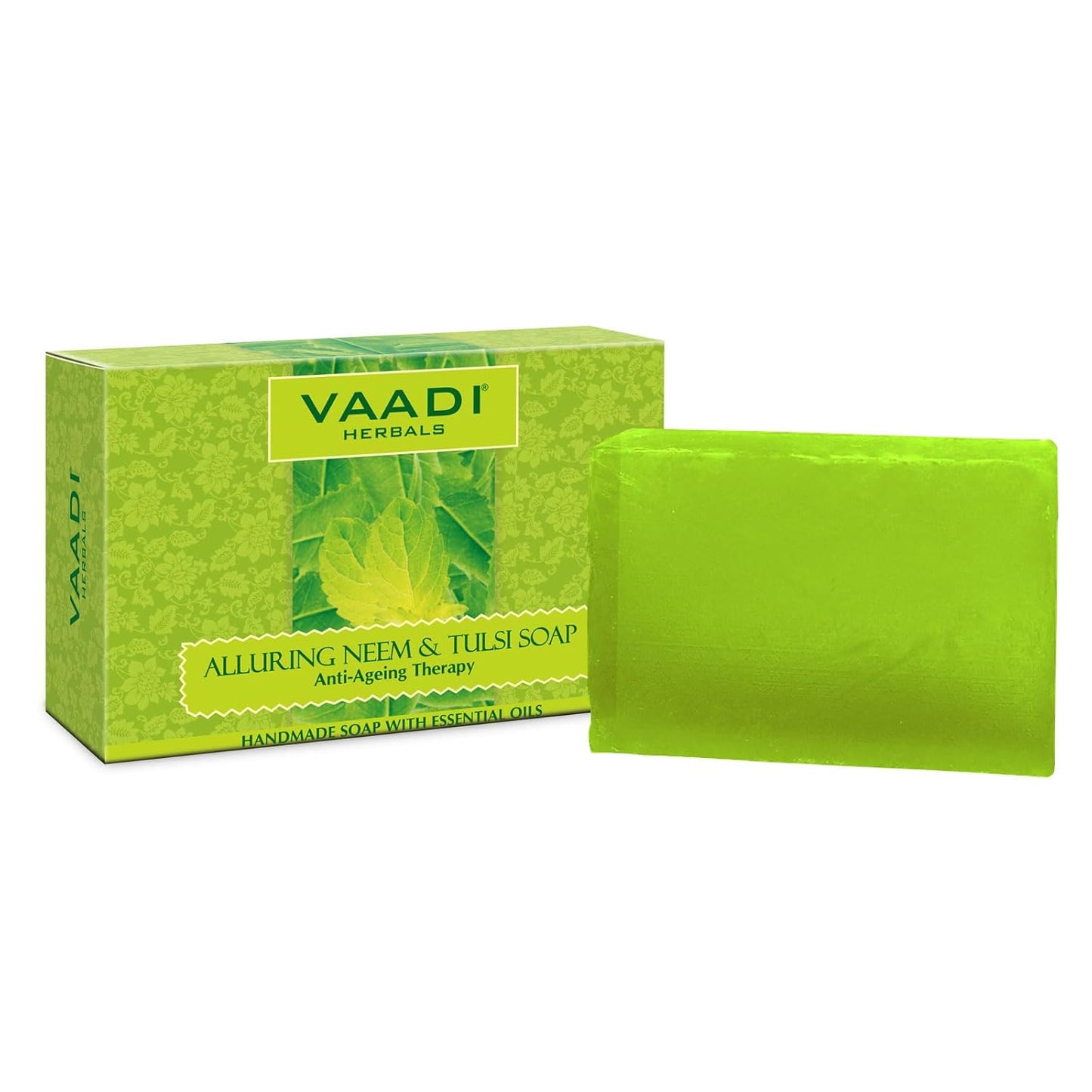 Vaadi Herbals Assorted Luxurious Handmade Herbal Soaps, 75g