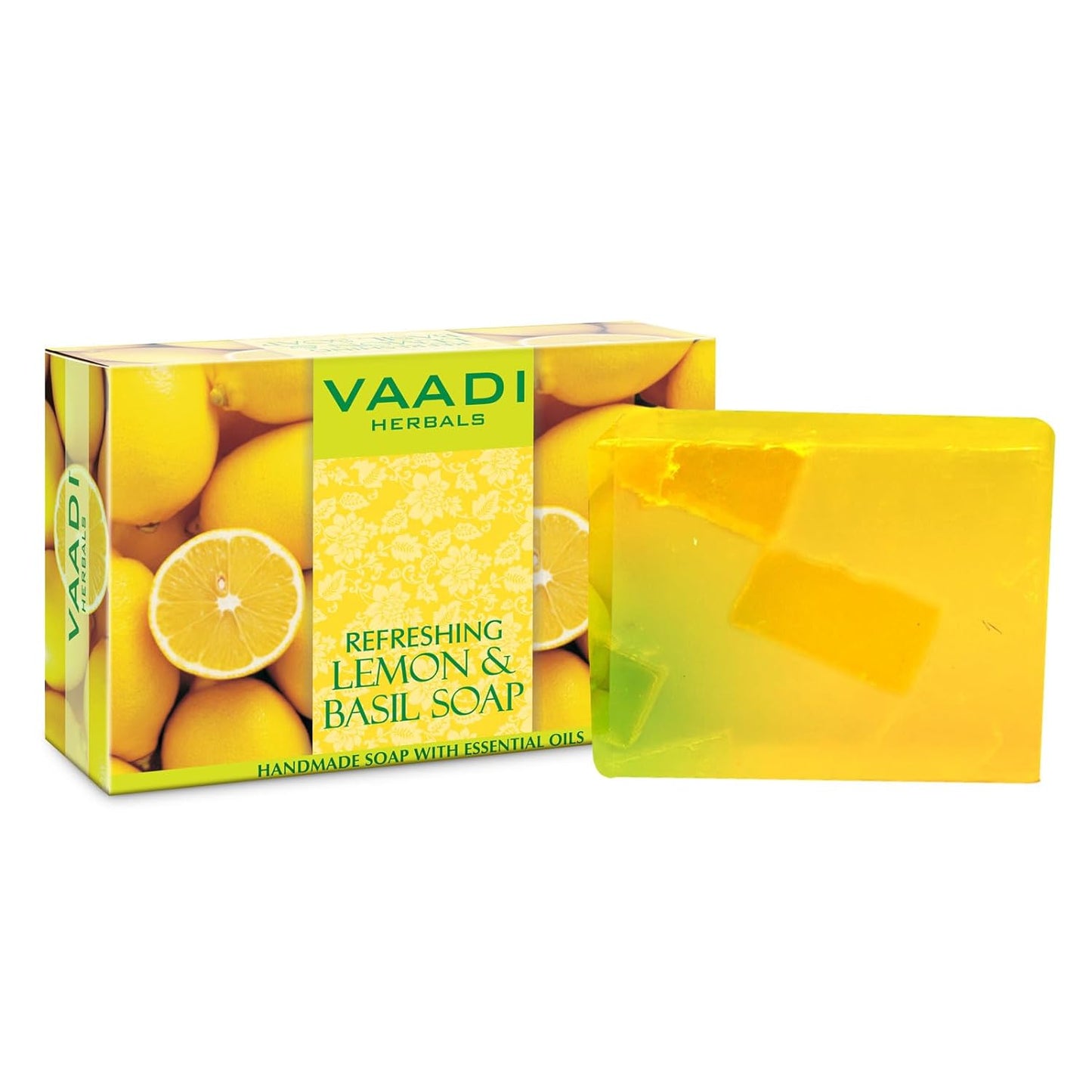 Vaadi Herbals Assorted Luxurious Handmade Herbal Soaps, 75g