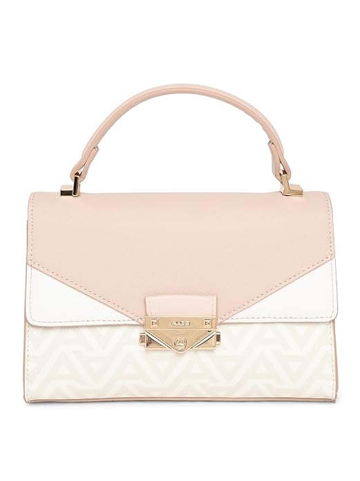 YOURA112 White Top Handle Bag
