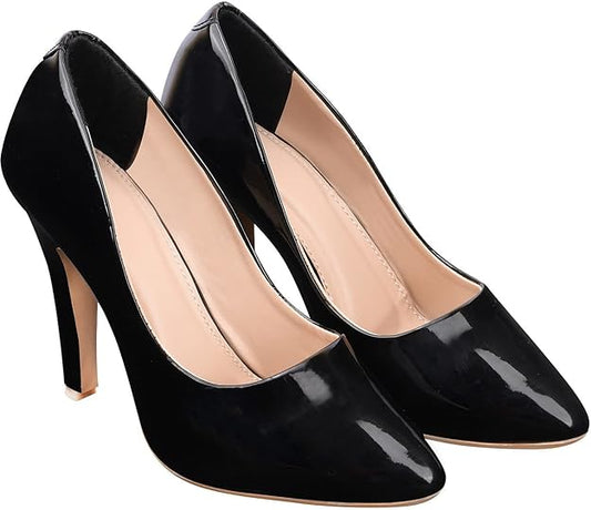 Womens/Girls Solid Stiletto Pumps