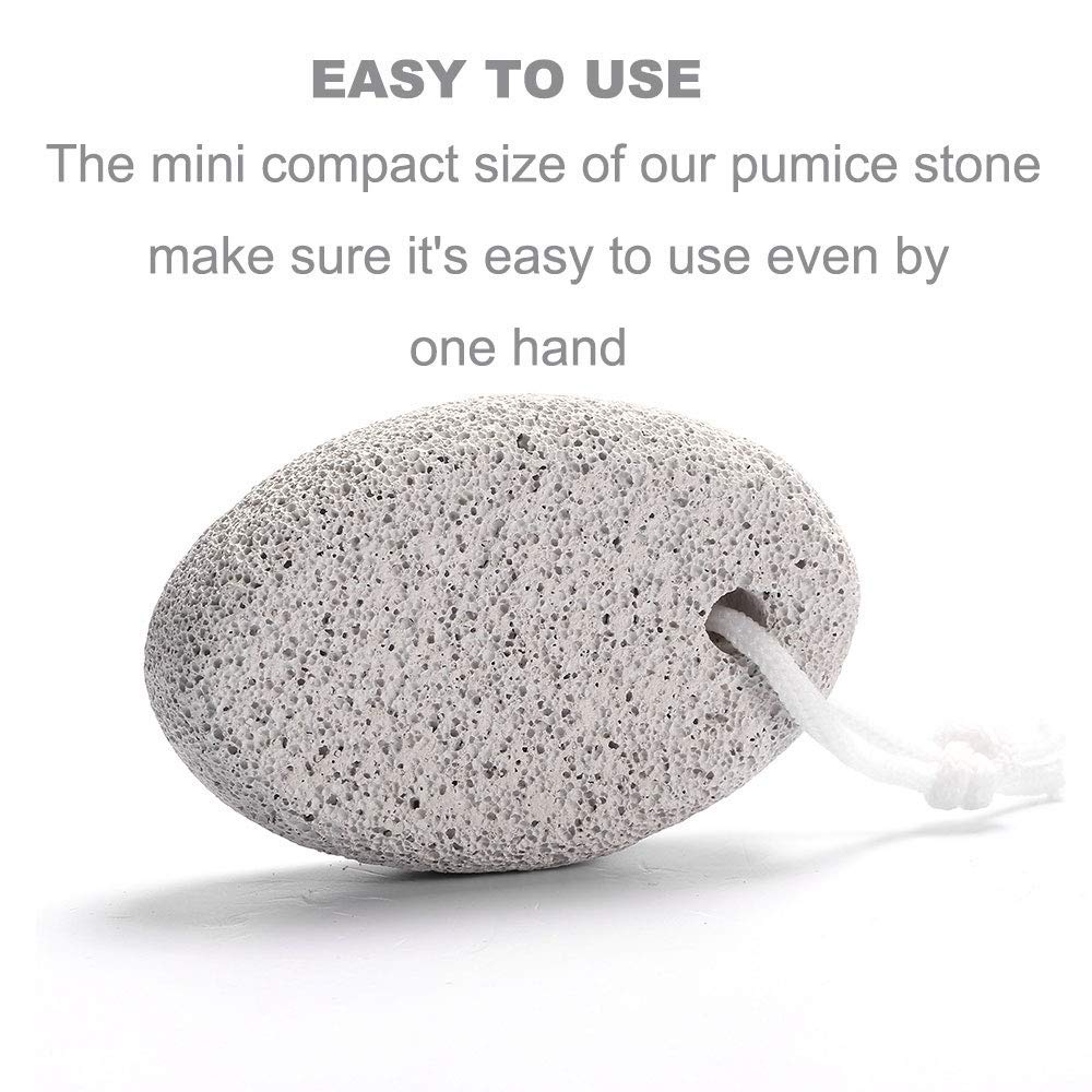 INOBARN® Original Pumice Stone for Feet Care | Foot Scrubber, Callus Remover | Ergonomically Designed| Exfoliates Dead Skin, Softens Feet & Ankles