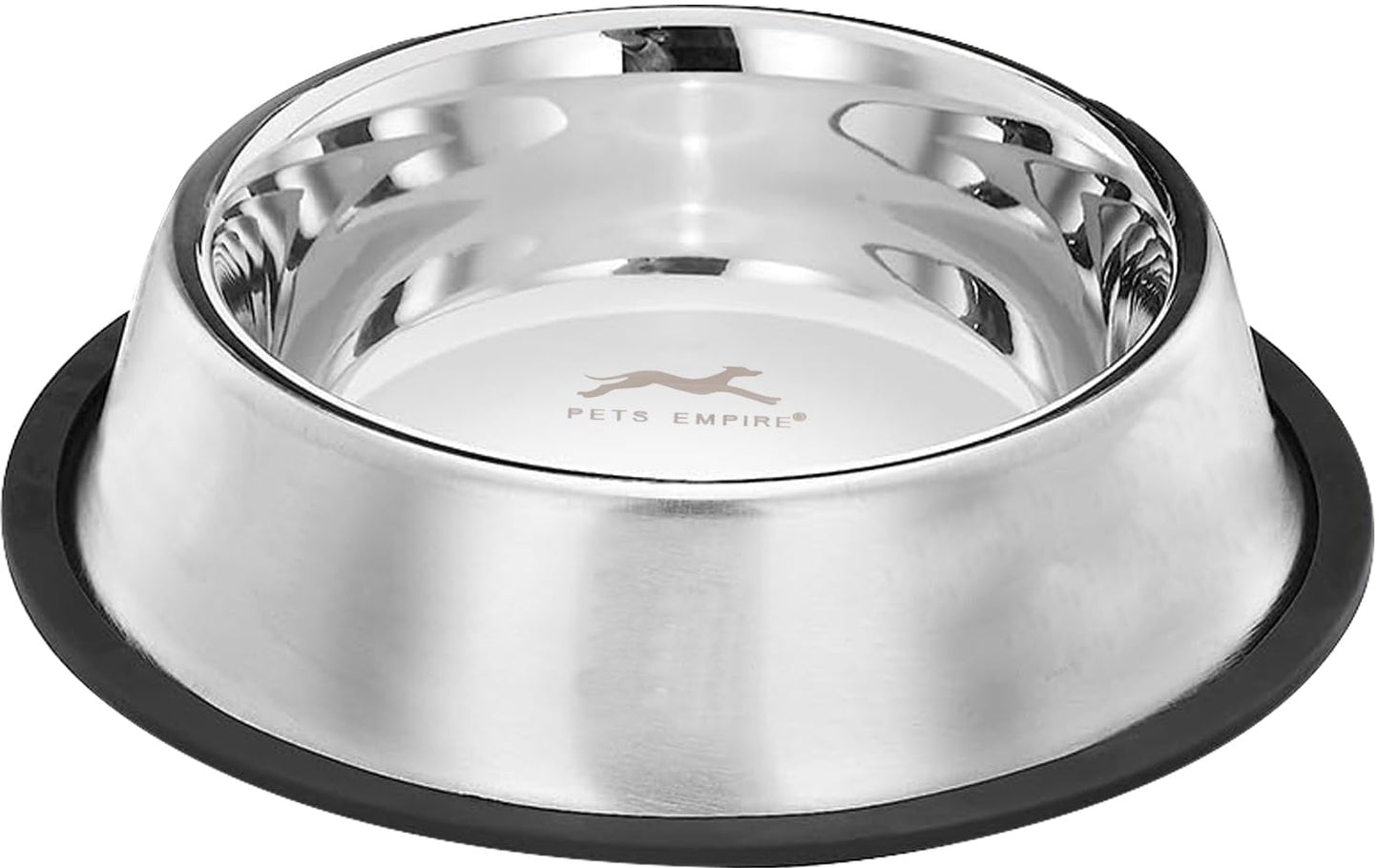 Pets Empire Stainless Steel Dog Bowl, Dog Food Bowl, Dog Feeding Bowl, Medium (Set of 2 x 700ml)