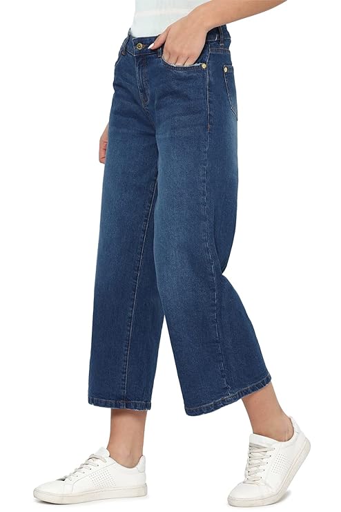 Women's Relaxed Fit Cotton Jeans