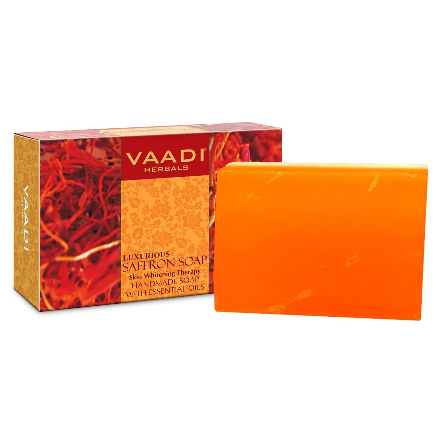 Vaadi Herbals Assorted Luxurious Handmade Herbal Soaps, 75g