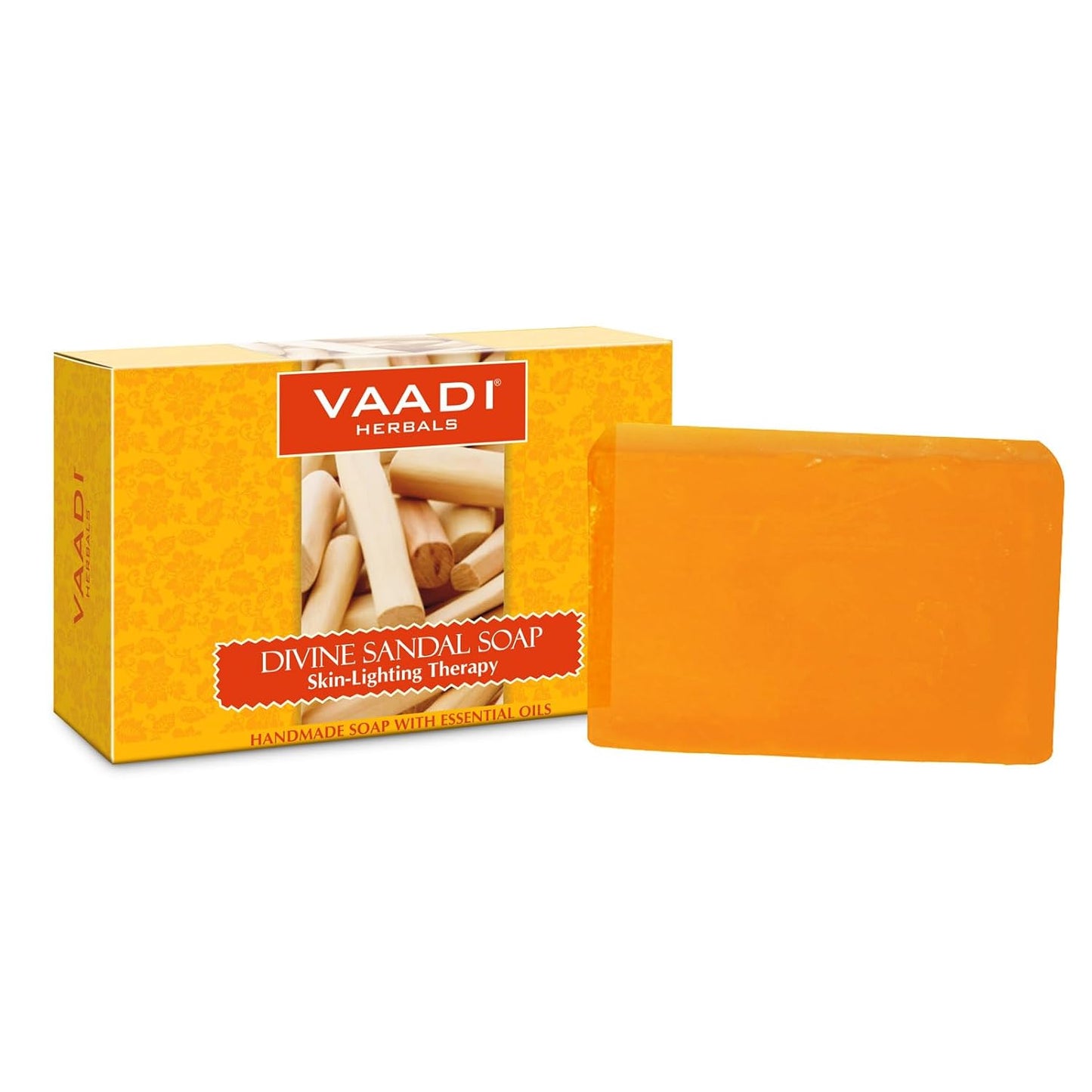 Vaadi Herbals Assorted Luxurious Handmade Herbal Soaps, 75g