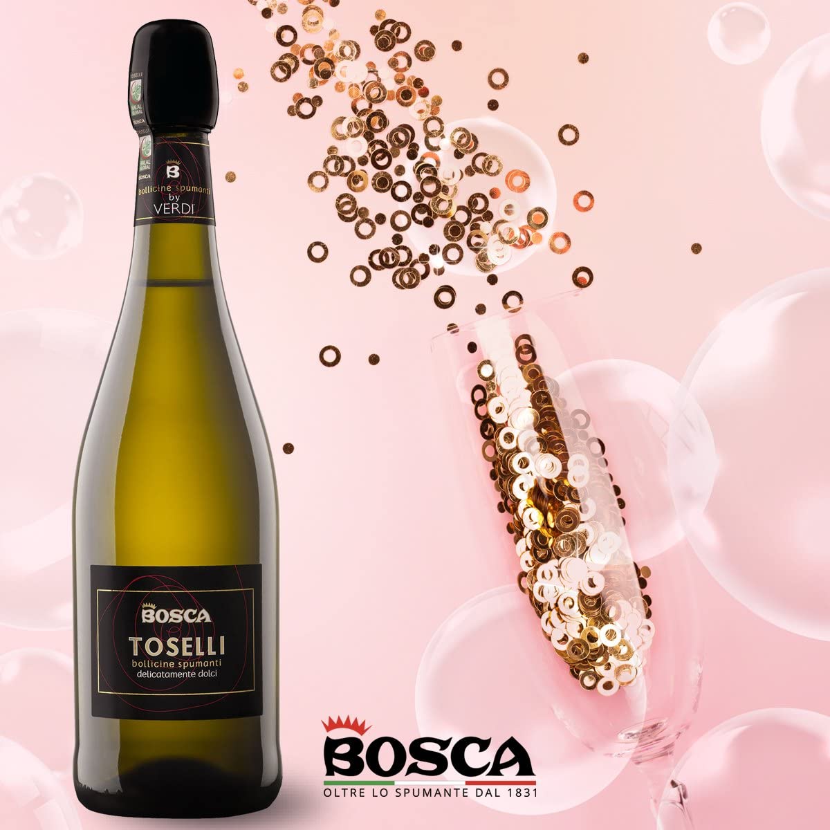 Toselli Non Alcoholic Sparkling White Wine