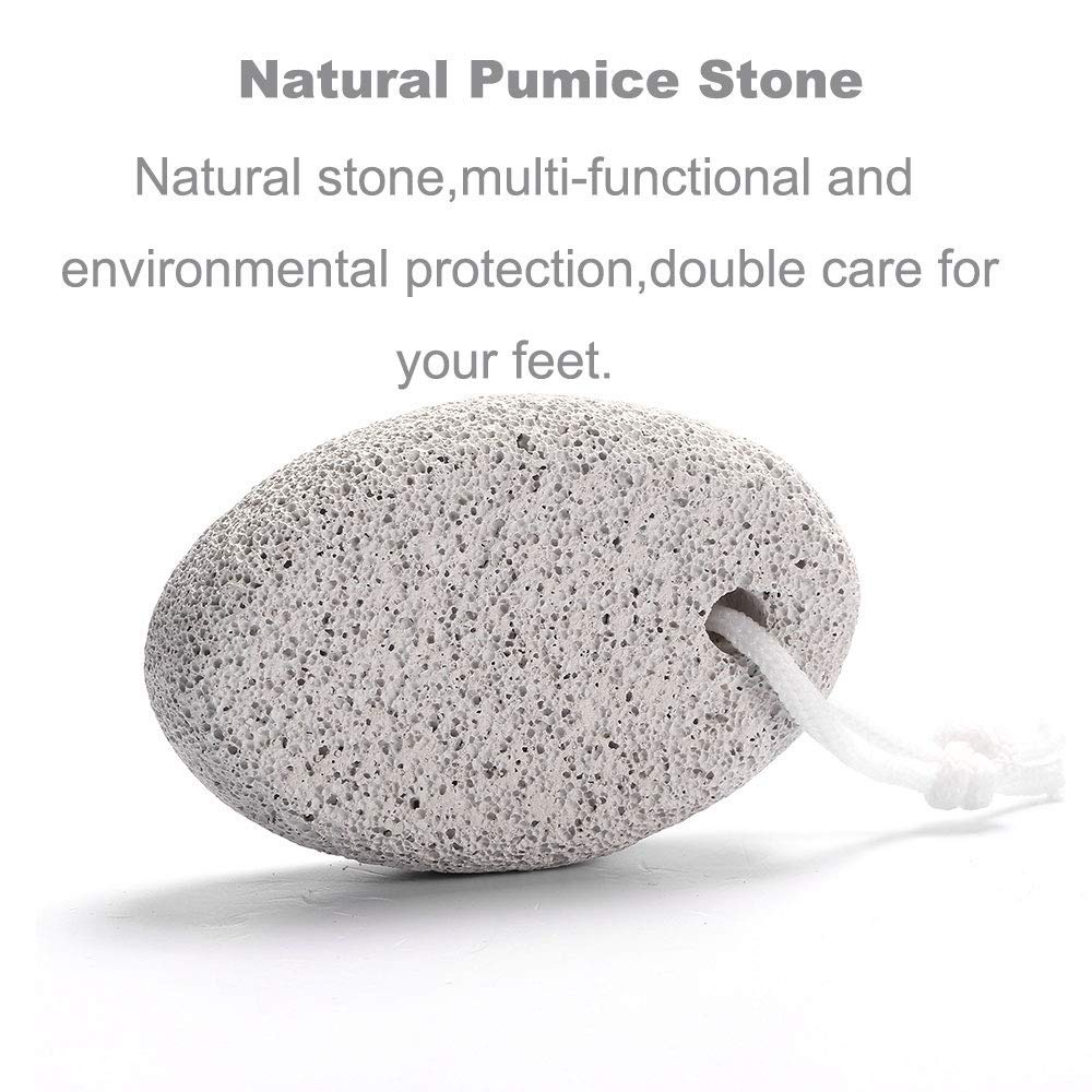 INOBARN® Original Pumice Stone for Feet Care | Foot Scrubber, Callus Remover | Ergonomically Designed| Exfoliates Dead Skin, Softens Feet & Ankles