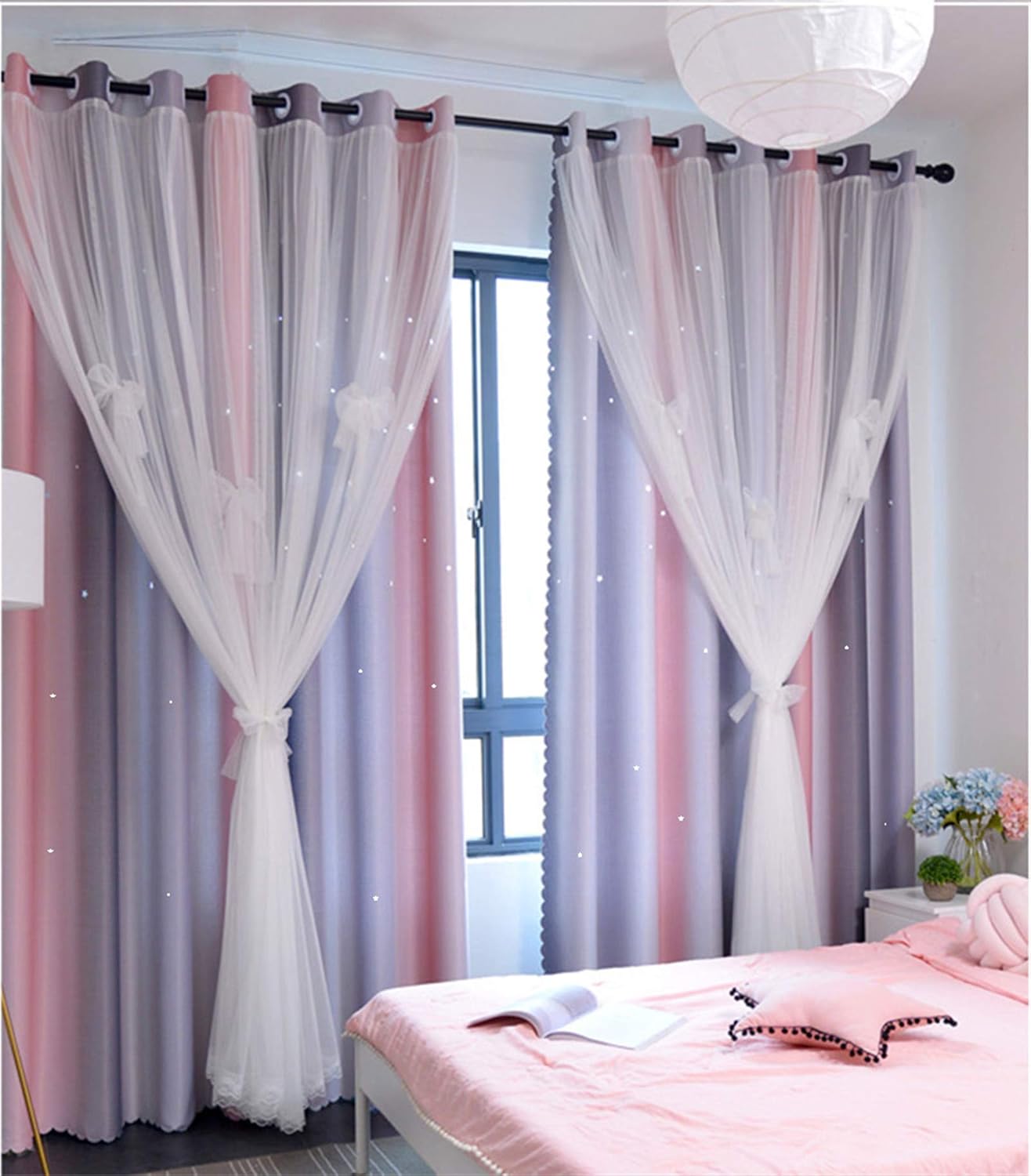 Yancorp Room Double Curtains 