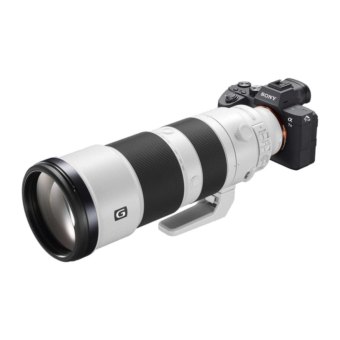 Sony E Mount Fe 200 600Mm F5.6 6.3 G OSS Full-Frame Lens (Sel200600G) | Super-Telephoto Zoom | for Wildlife Photography, White