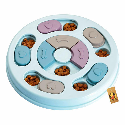 Puppies Pet Puzzle Toy for Dispensing Treats, Pet Toys Game