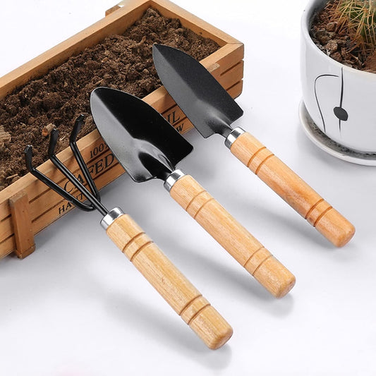 Wolpin 3 Pcs Gardening Hand Tool Kit