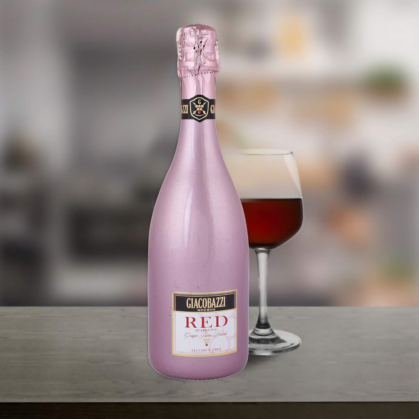 Giacobazzi Non-Alcoholic Red Wine | Grape Juice