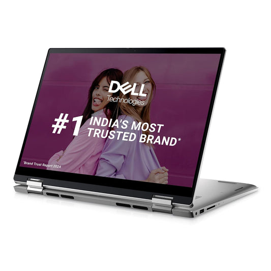 Dell Inspiron 7420 2in1 Laptop, Intel Core i7-1255U Processor/16GB/512GB/14.0" (35.56cm) FHD+ WVA Touch 250 nits, Active Pen/Win 11 + MSO'21, 15 Month McAfee/Backlit KB + FPR/Platinum Silver, 1.57kg