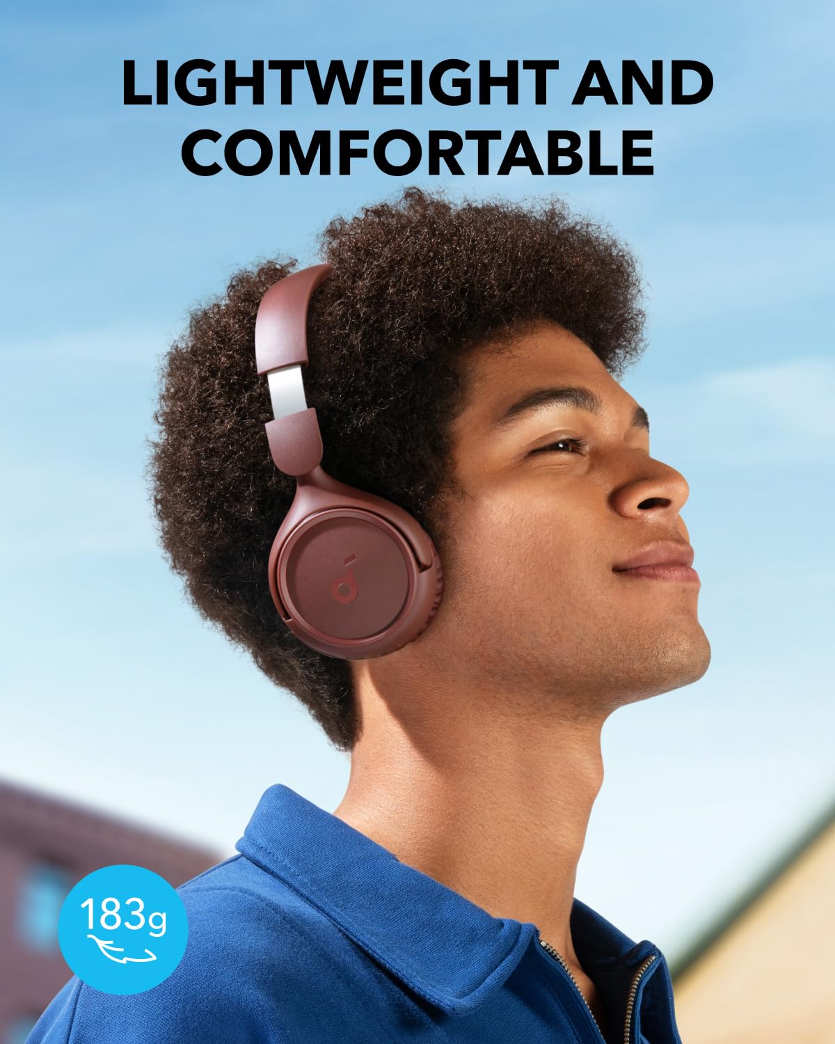 soundcore H30i Wireless On-Ear Headphones, Foldable Design, Pure Bass, 70H Playtime, Bluetooth 5.3, Lightweight and Comfortable, App Connectivity, Multipoint Connection