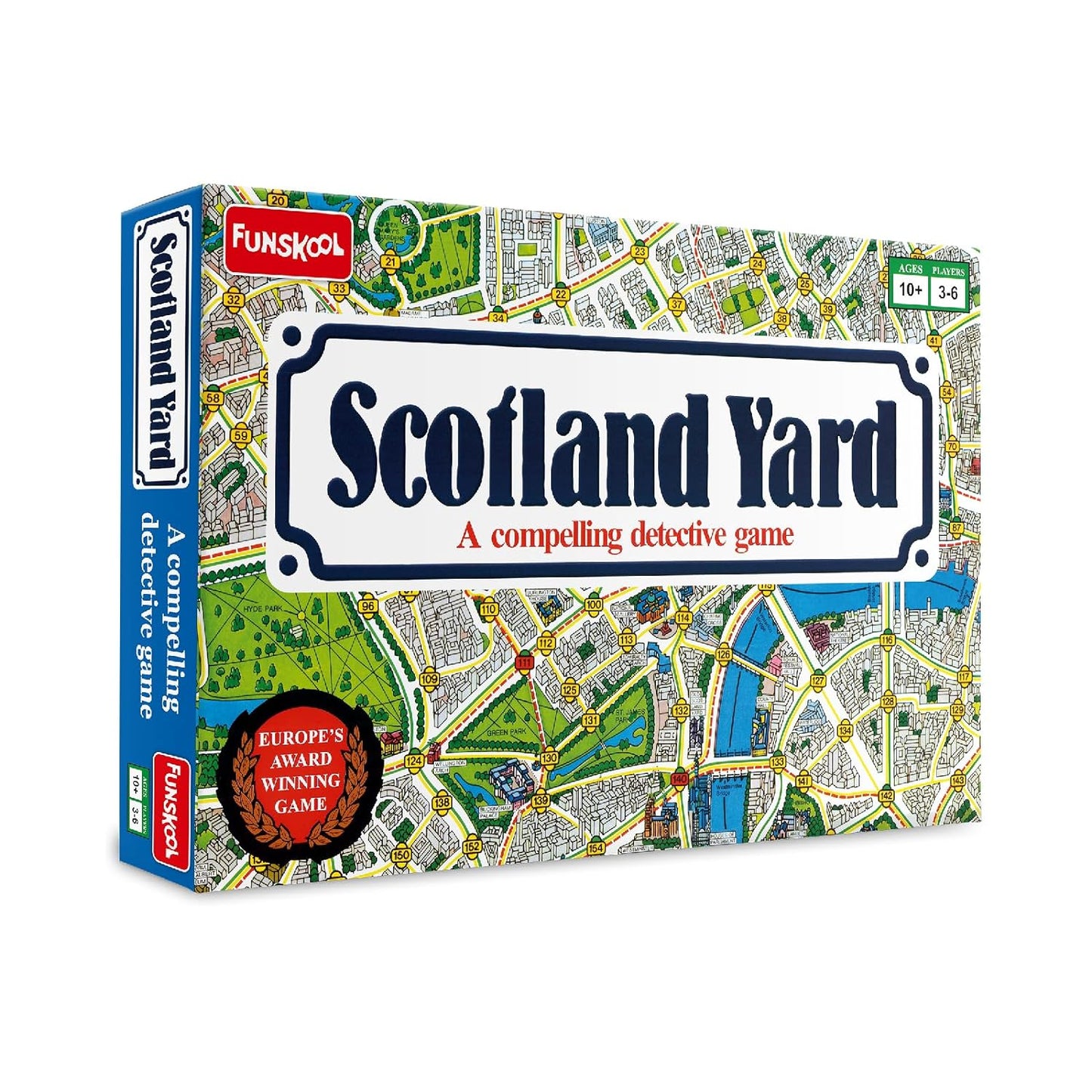 Funskool Games, Scotland Yard, A Compelling Detective And Strategy, Animal Board Game