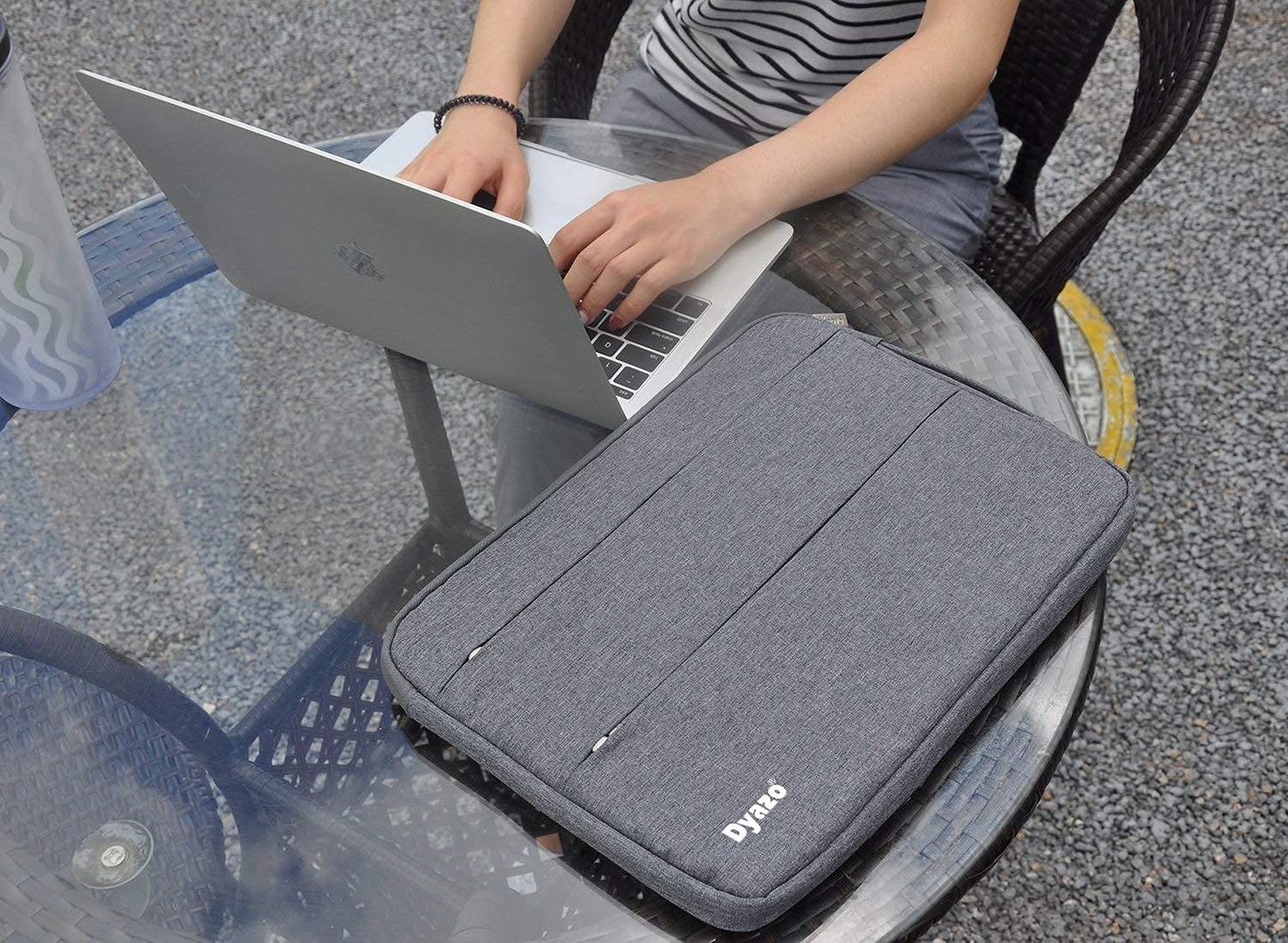 Dyazo Water Resistant Laptop Sleeve with Handle Compatible for 15 Inch to 15.6" Inches laptops & Notebooks