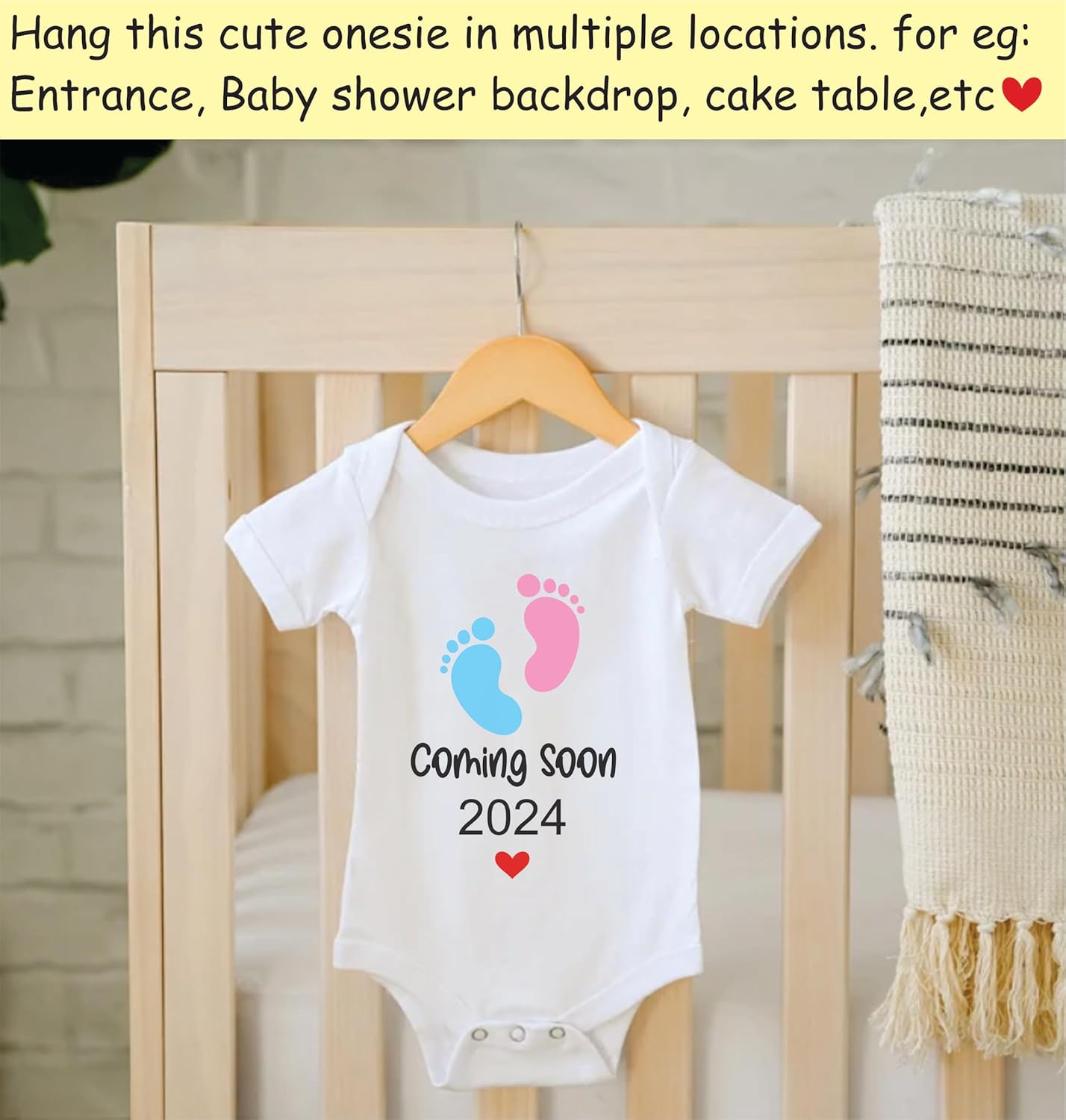 Pregnancy Announcement Photoshoot Props