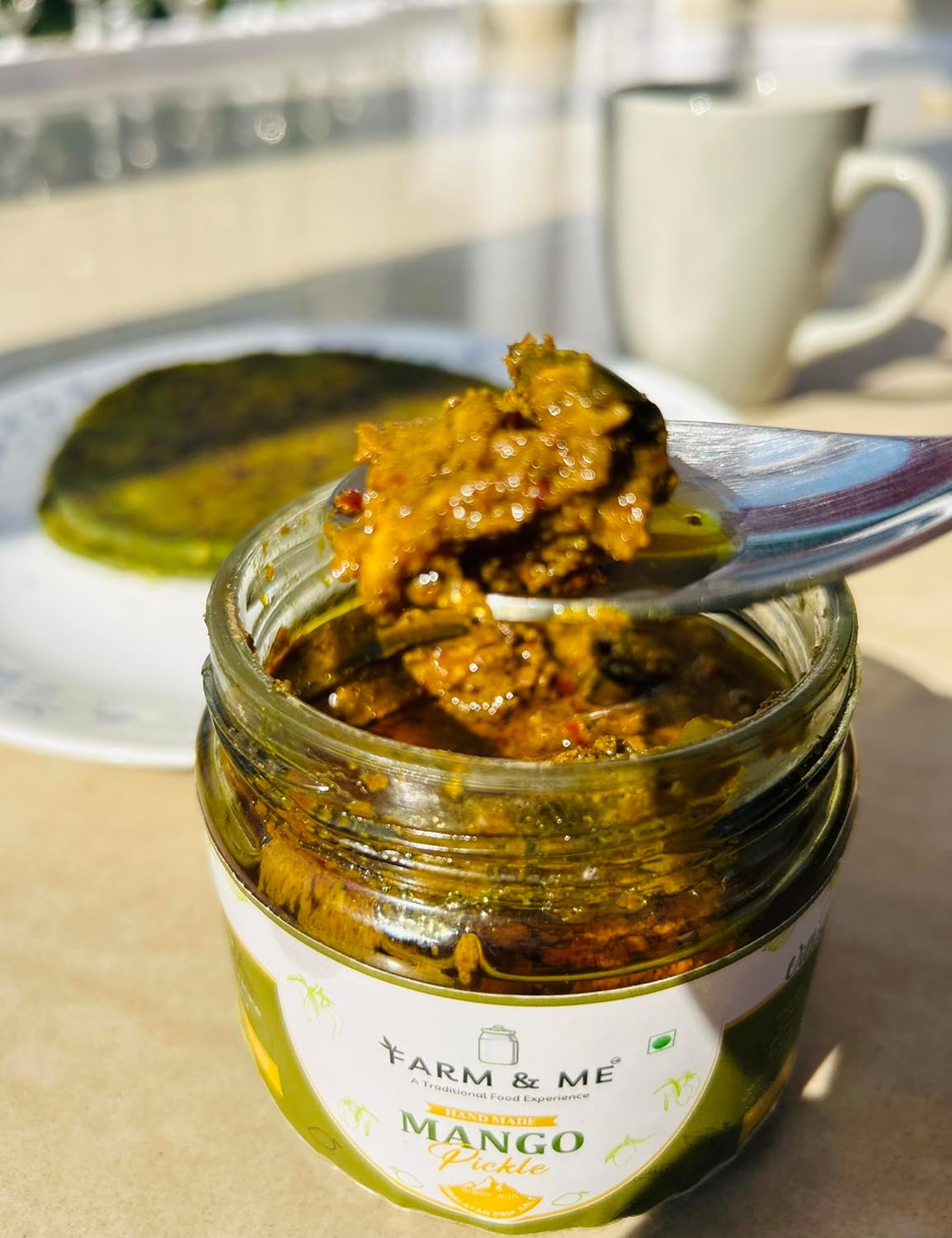 Traditional Mango Pickle | With Himalayan Pink Salt (in mustard oil) | Handmade No Chemicals