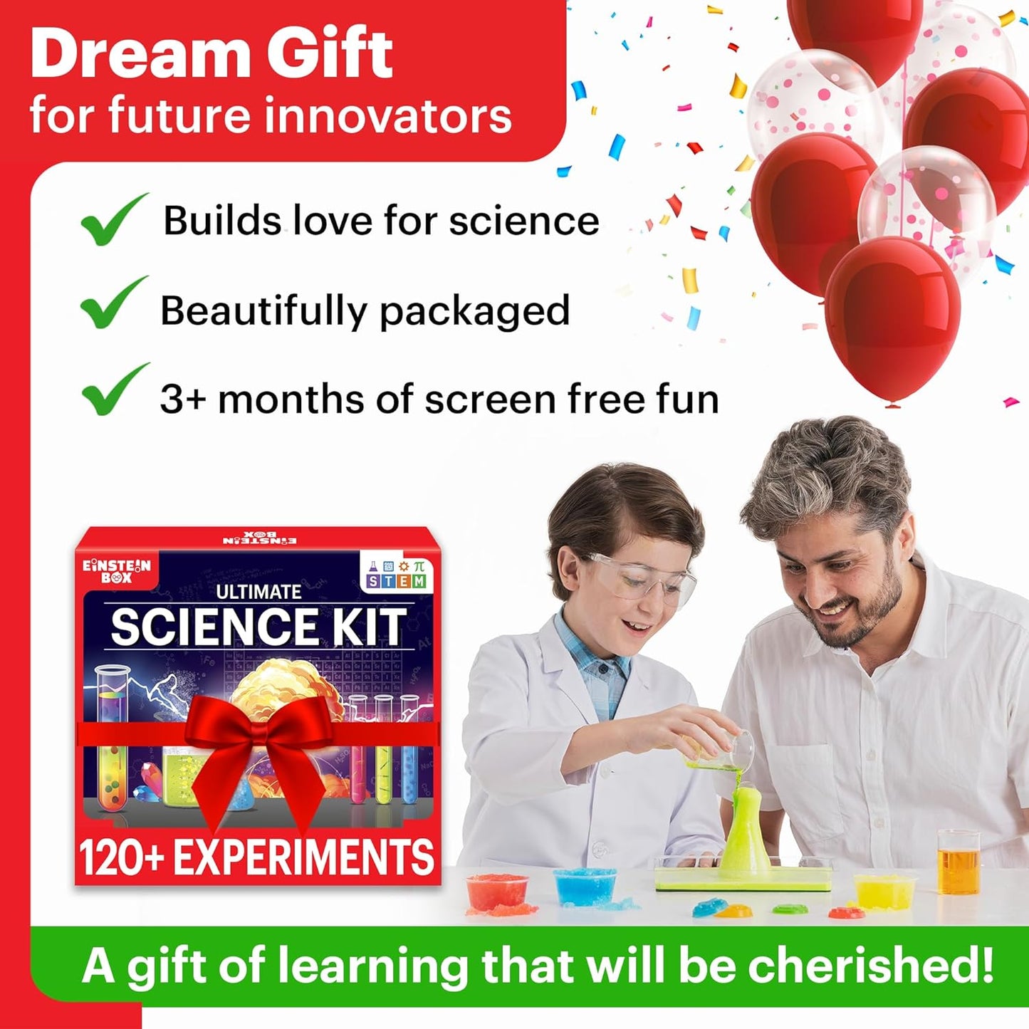 Einstein Box Ultimate Science Kit for Boys and Girls