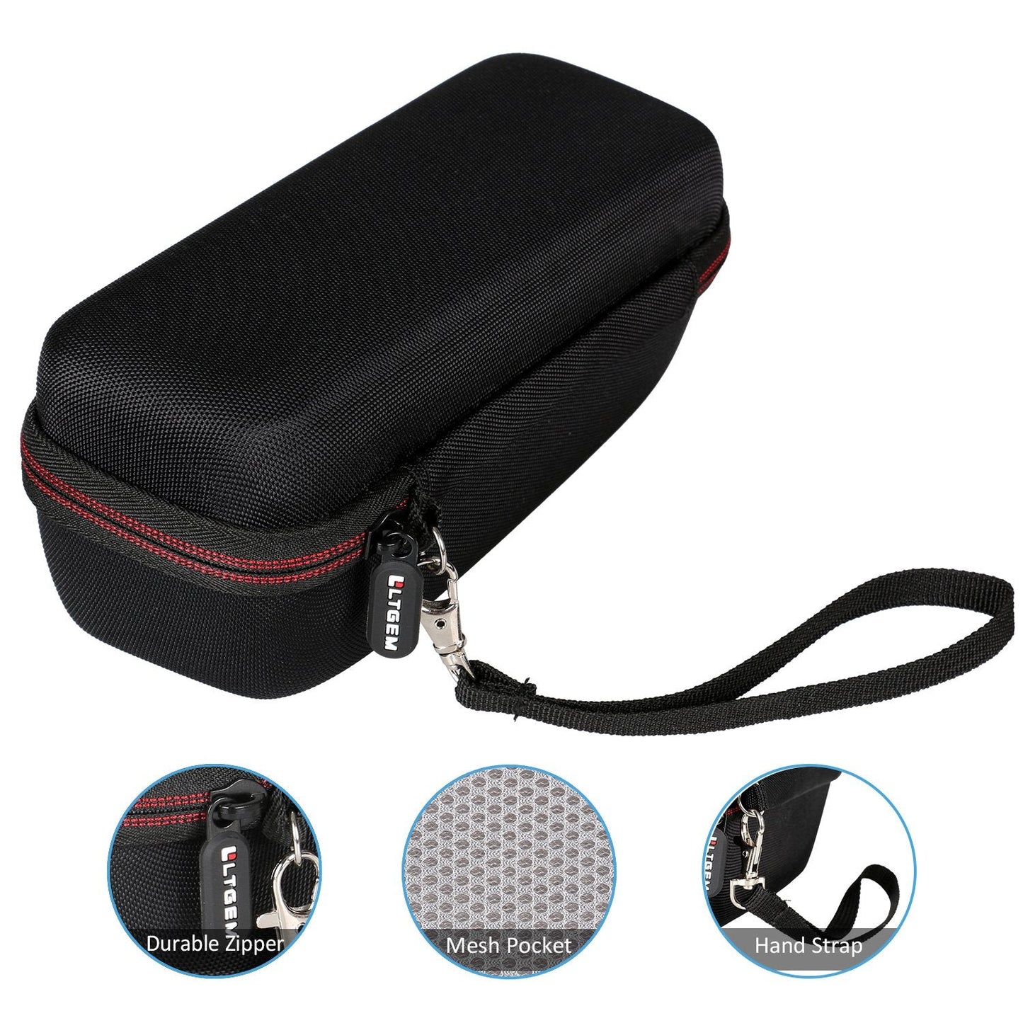 LTGEM Case for Bose Soundlink Mini/Mini 2 Bluetooth Portable Wireless Speaker - with Mesh Pocket for Accessories