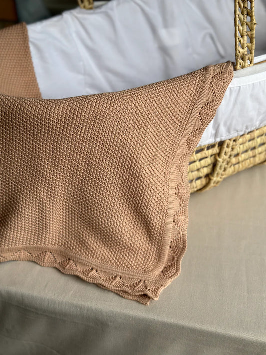 Organic Cotton Knitted Blanket