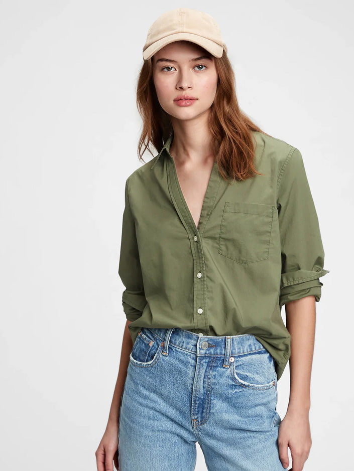 Levi's essential western denim shirt
