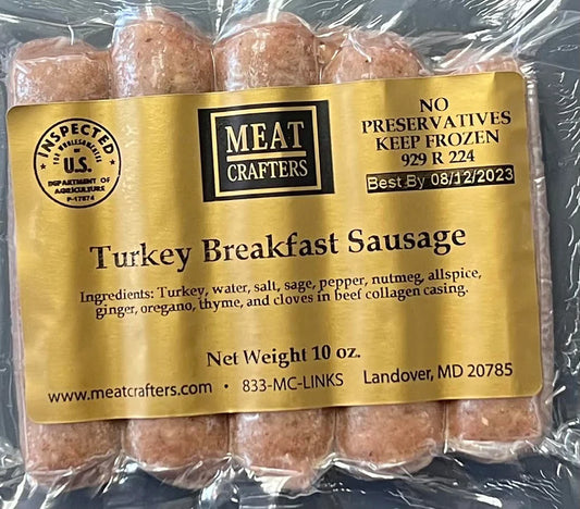 Turkey Breakfast Sausage