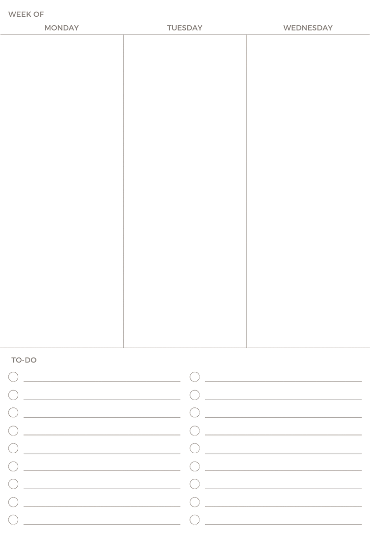 Weekly Planner