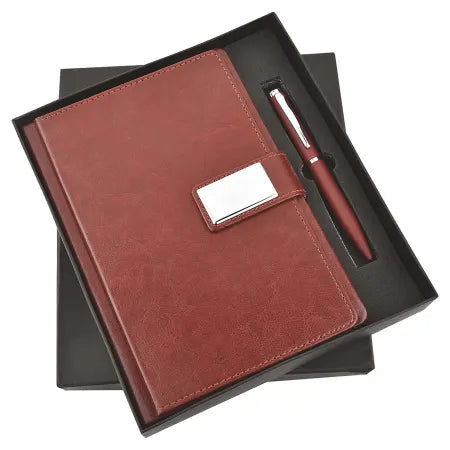 Faux leather diary